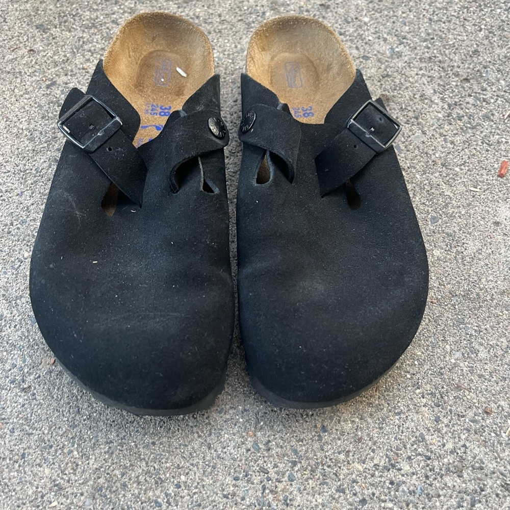 Birkenstock Clogs Size 38 Black